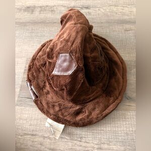 Harry Potter Sorting Hat Plush Brown Wizard Hat Costume Accessory